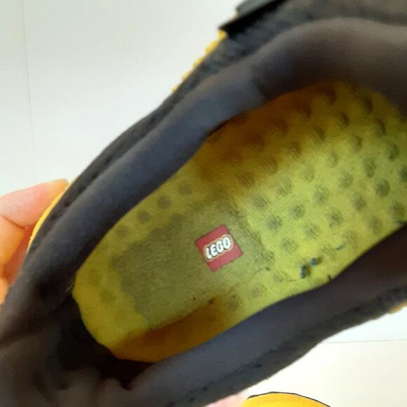 Adidas UltraBoost DNA Color Brick Lego Yellow Sneakers Kids 4.5 Running Shoes - Picture 9 of 11